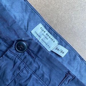Club Monaco, 34/34 Kennedy Classic fit pants - dark grey